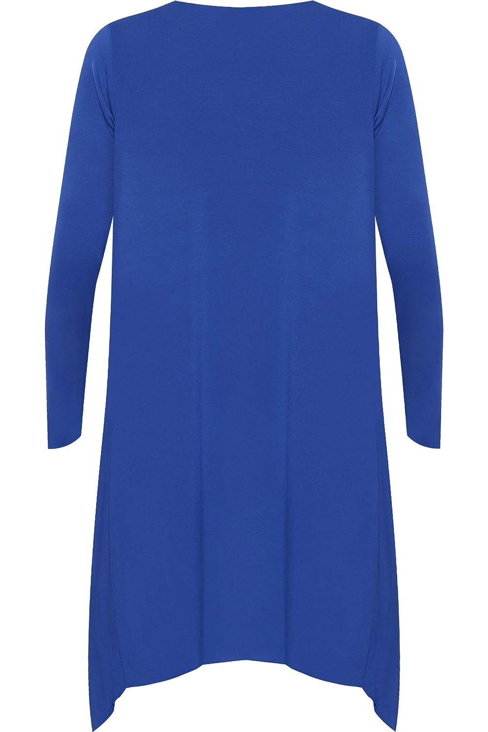 Wine Open Front Hanky Hem Longsleeve Cardigan For Women 20 - Dropwear